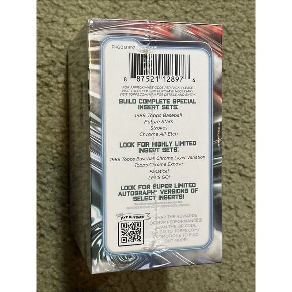 New! 2024 Topps Chrome Baseball MLB Trading Cards Sealed Blaster Box Refractors! - Picture 2 of 3